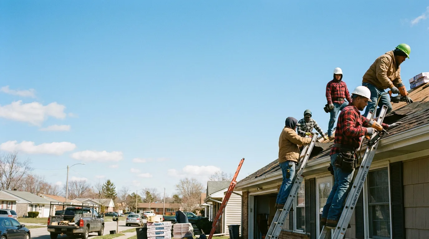 Roofing in Fountain City, IN near me
